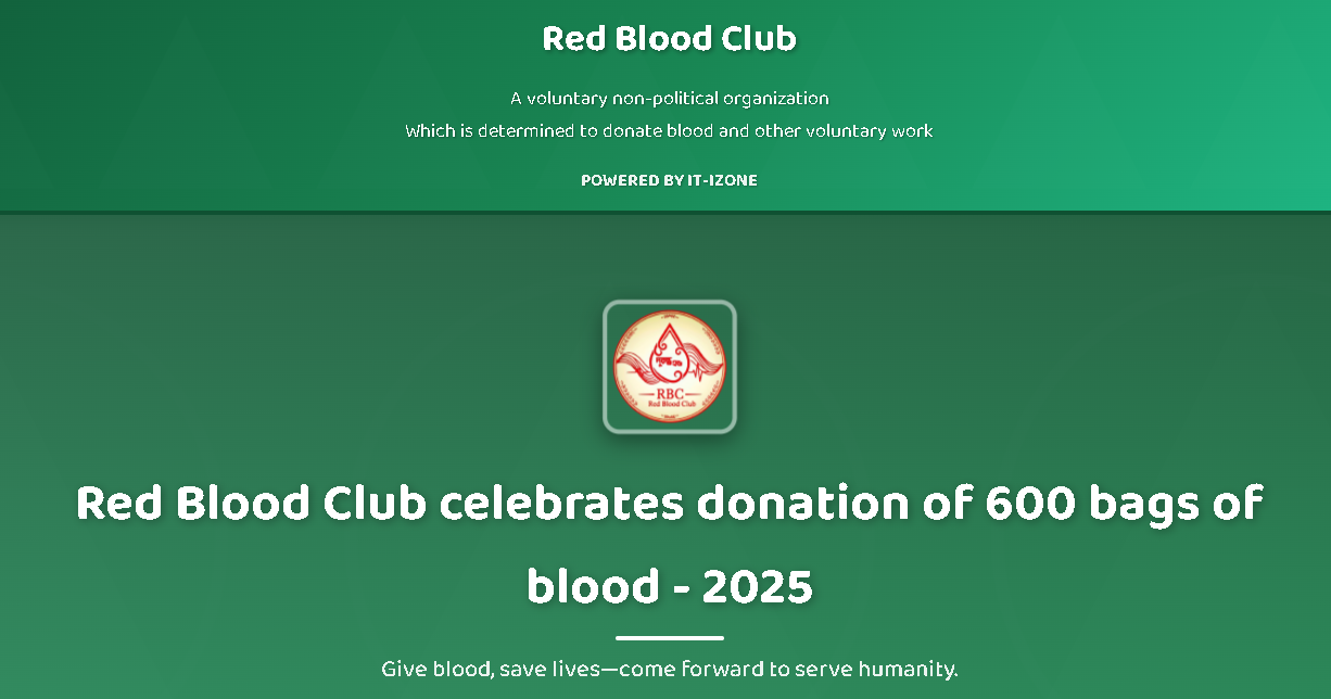 Red Blood Club Registration